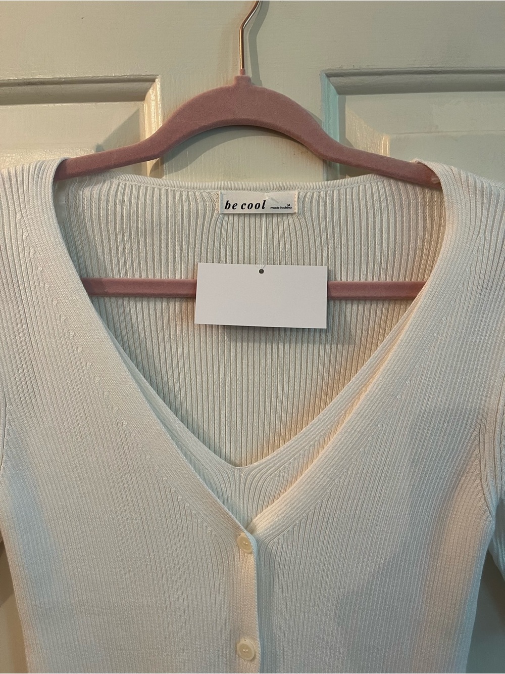 💖Tank & Cardigan Layered Ribbed Sweater💖 - Picture 5 of 16